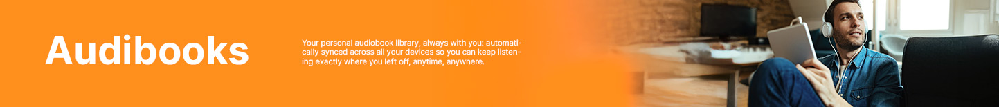 Banner de la Biblioteca de Audiolibros